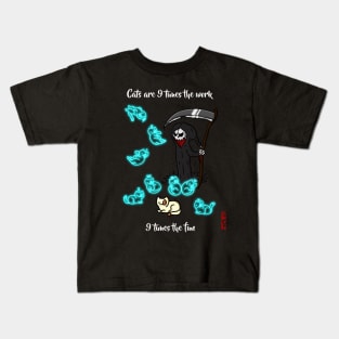 9 Lives Kids T-Shirt